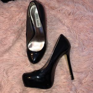 Black Patent Leather Pumps